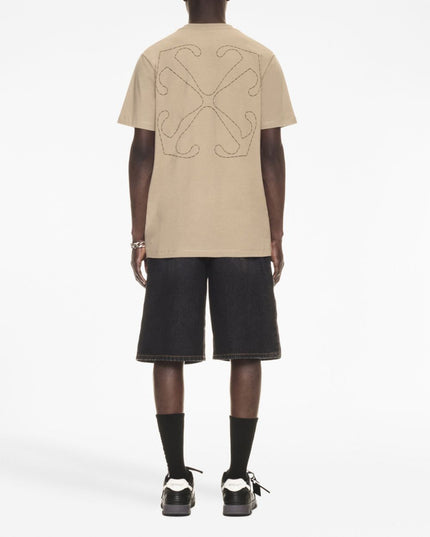 Off White T-shirts and Polos Beige