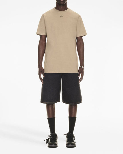 Off White T-shirts and Polos Beige