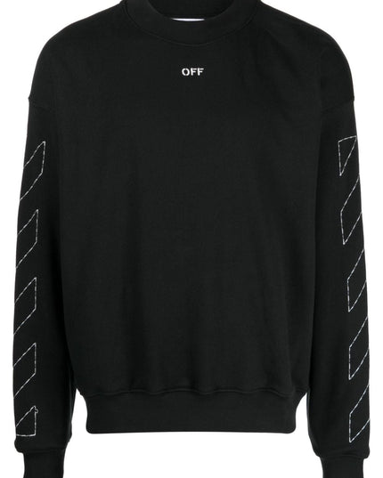 Off White Sweaters Black