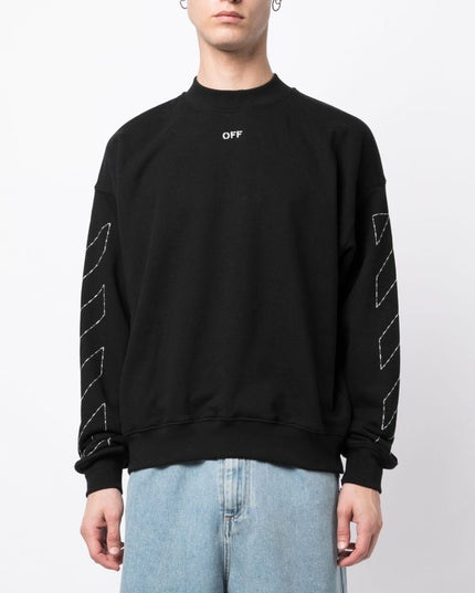 Off White Sweaters Black