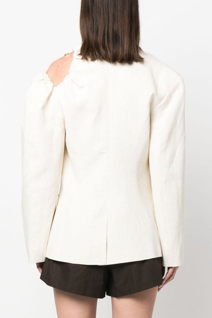 JACQUEMUS Jackets White