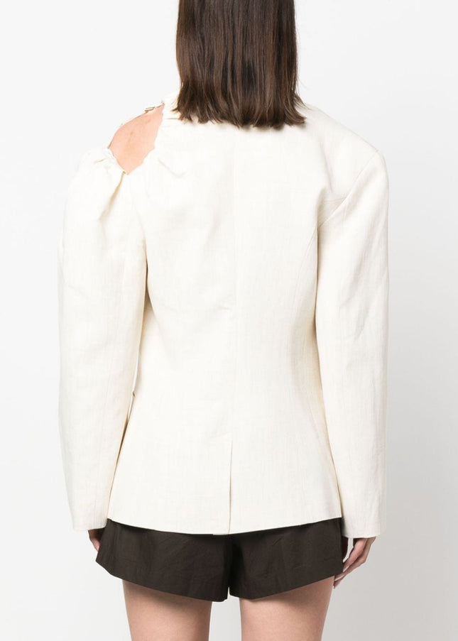 JACQUEMUS Jackets White