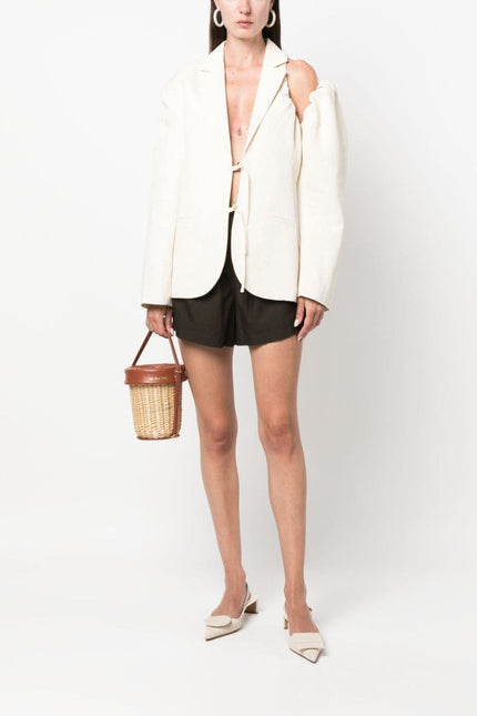 JACQUEMUS Jackets White