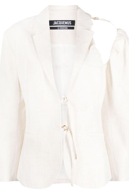 JACQUEMUS Jackets White