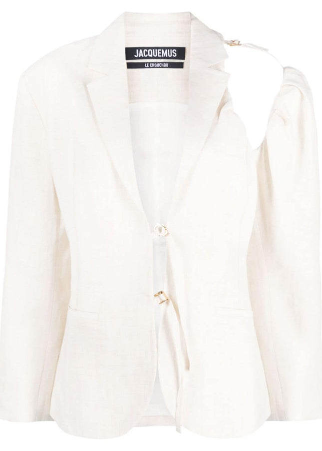 JACQUEMUS Jackets White