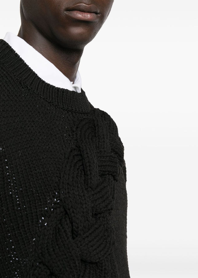 HOMME PLUS Sweaters Black