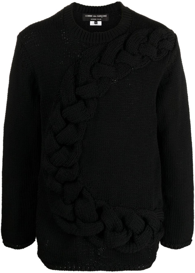 HOMME PLUS Sweaters Black