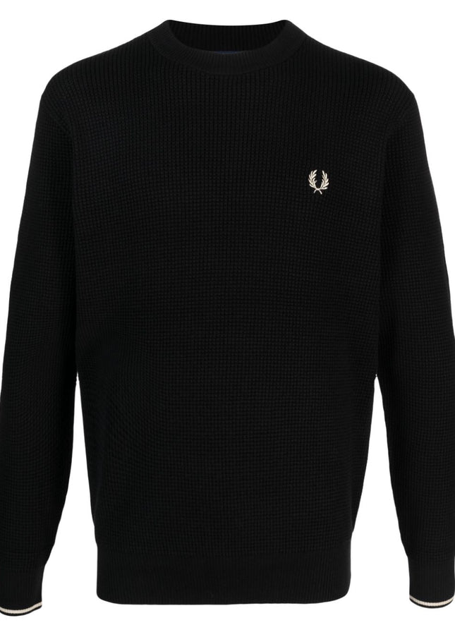 Fred Perry Sweaters Black