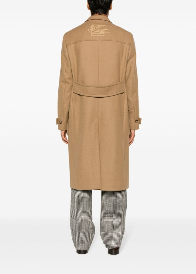 Etro Coats Beige