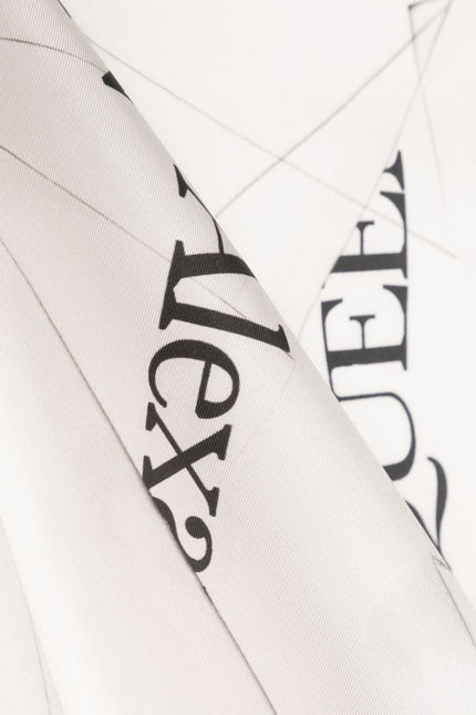 Alexander McQueen Scarfs White