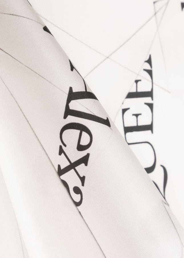 Alexander McQueen Scarfs White