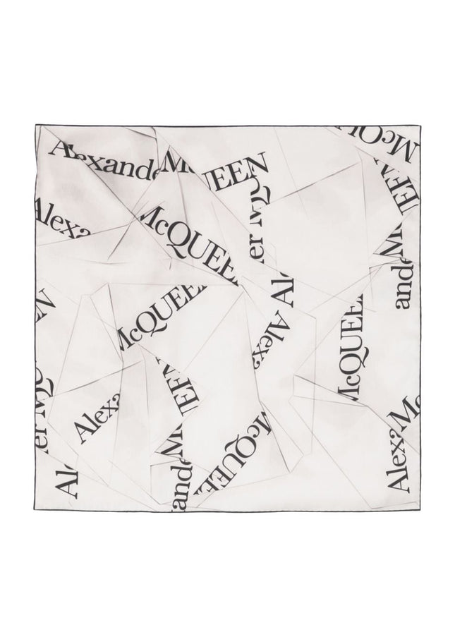 Alexander McQueen Scarfs White