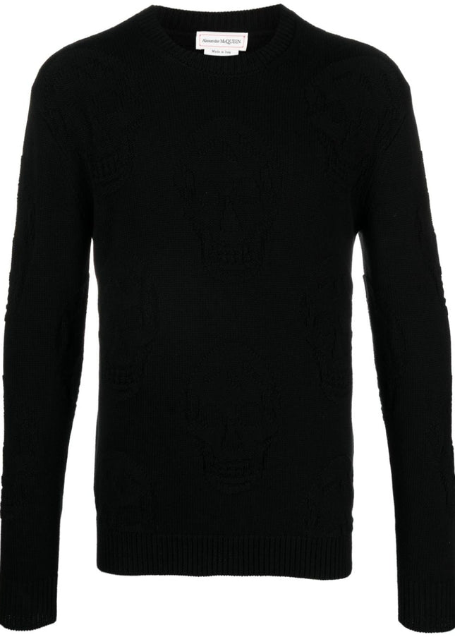 Alexander McQueen Sweaters Black