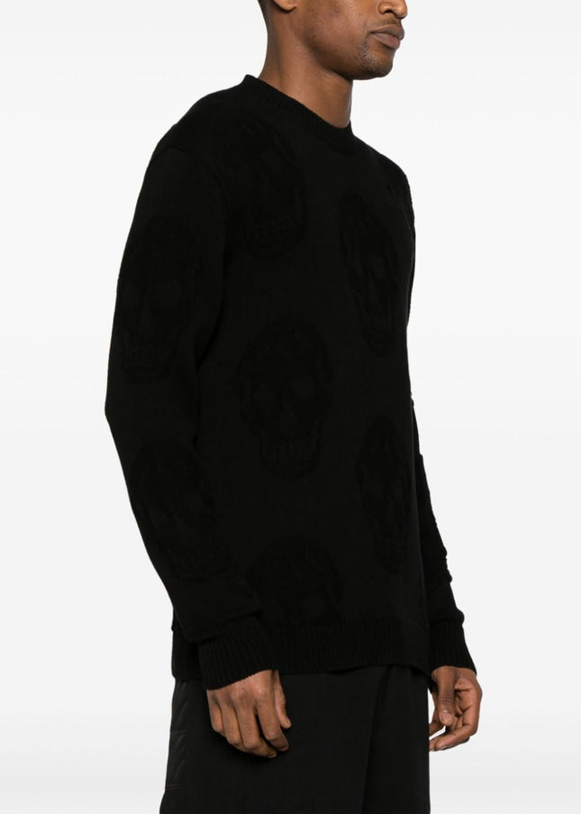 Alexander McQueen Sweaters Black