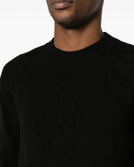 Alexander McQueen Sweaters Black