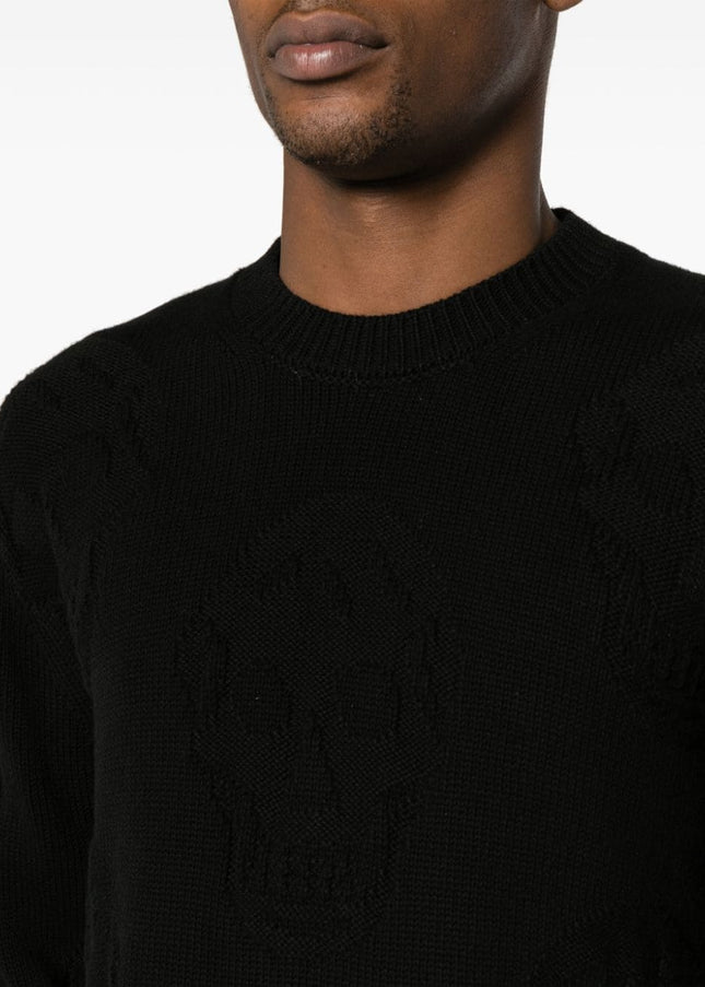 Alexander McQueen Sweaters Black