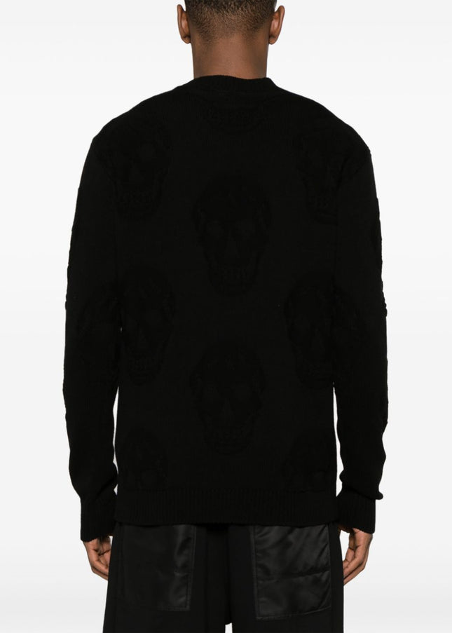 Alexander McQueen Sweaters Black