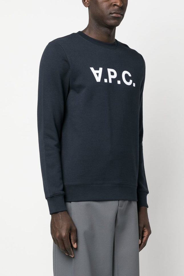 A.P.C. Sweaters Blue