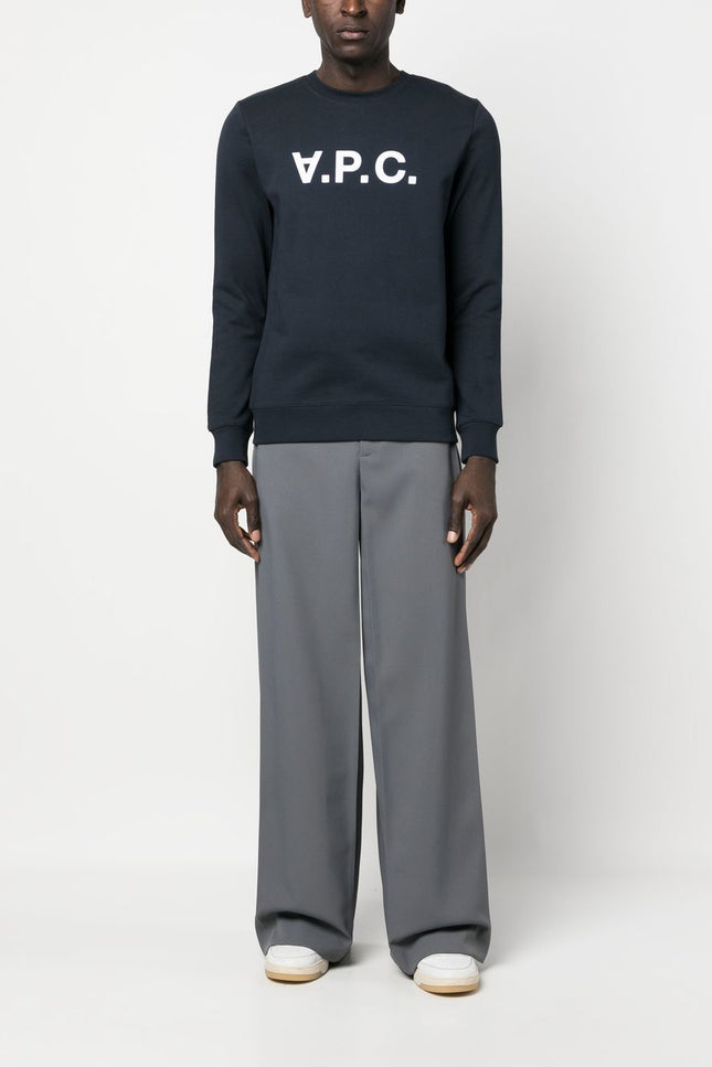 A.P.C. Sweaters Blue