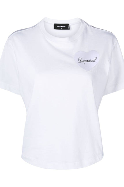 Dsquared2 T-shirts and Polos White