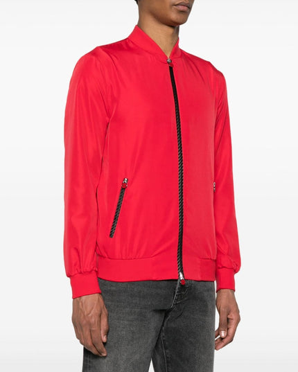 Kiton Coats Red