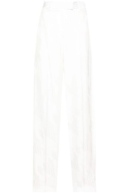 The Attico Trousers White