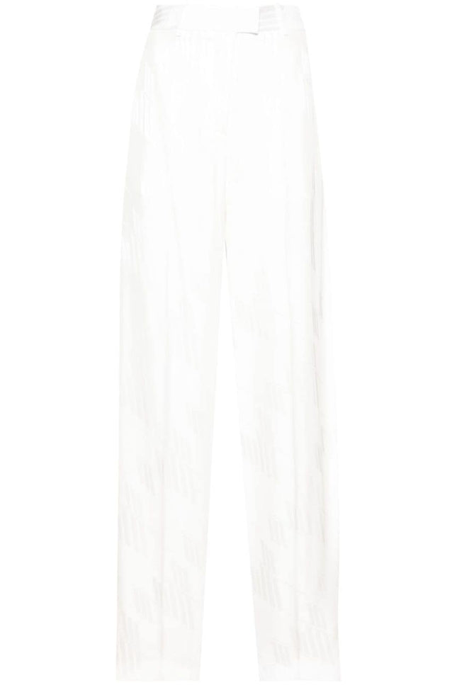 The Attico Trousers White