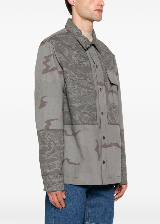 MARINE SERRE Coats Grey