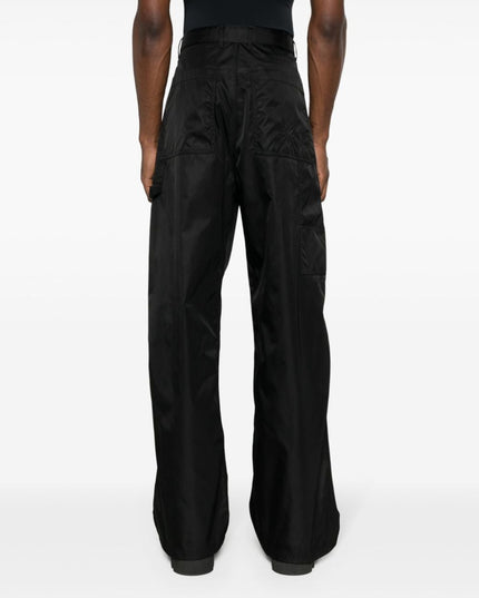 Off White Trousers Black