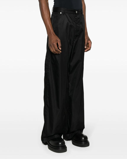 Off White Trousers Black