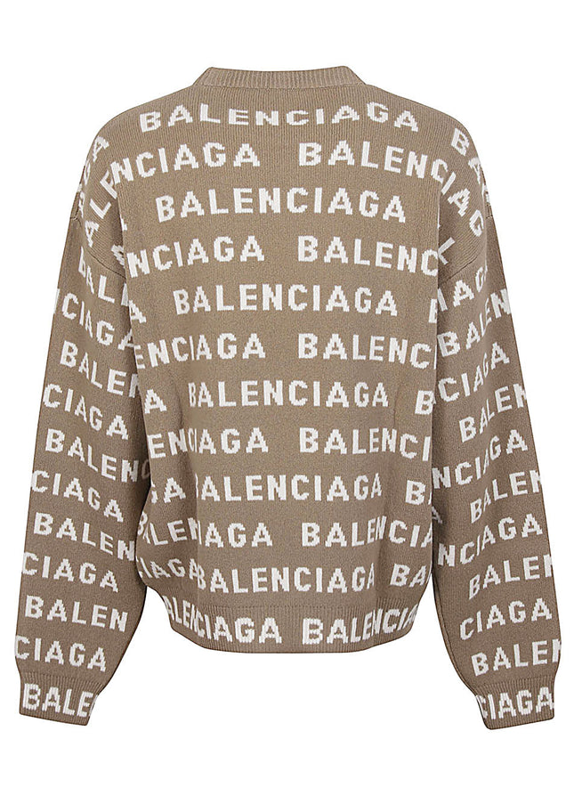 Balenciaga Sweaters Beige