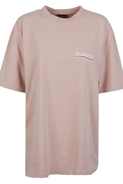 Balenciaga T-shirts and Polos Pink