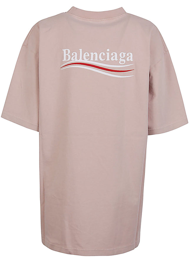 Balenciaga T-shirts and Polos Pink