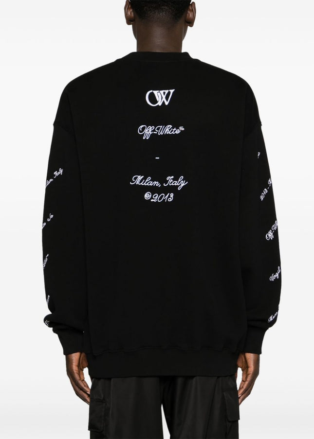 Off White Sweaters Black