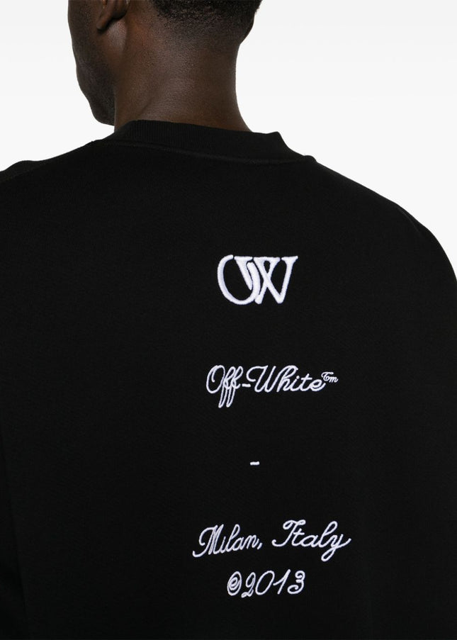 Off White Sweaters Black