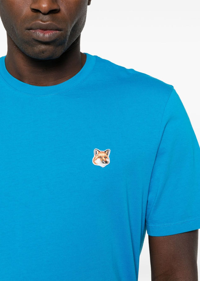 MAISON KITSUNE' T-shirts and Polos Blue