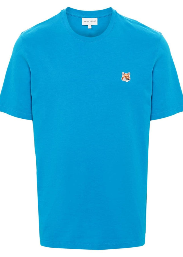 MAISON KITSUNE' T-shirts and Polos Blue