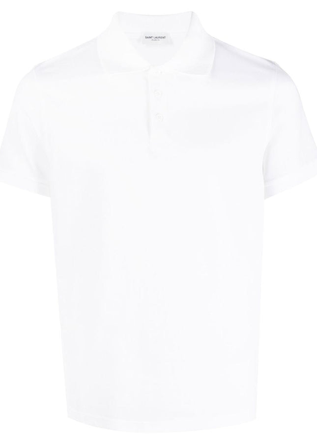 Saint Laurent  T-shirts and Polos White