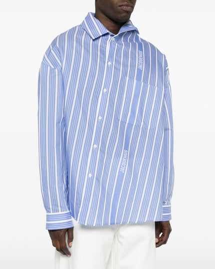 JACQUEMUS Shirts Clear Blue