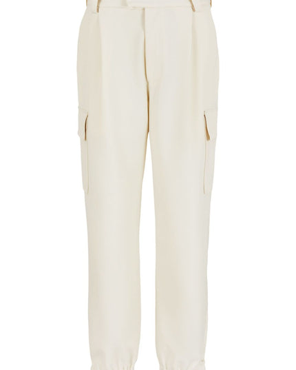 Emporio Armani E.ARMANI EXCLUSIVE PRE Trousers White