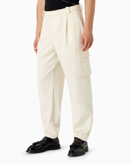 Emporio Armani E.ARMANI EXCLUSIVE PRE Trousers White