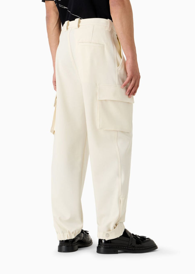 Emporio Armani E.ARMANI EXCLUSIVE PRE Trousers White