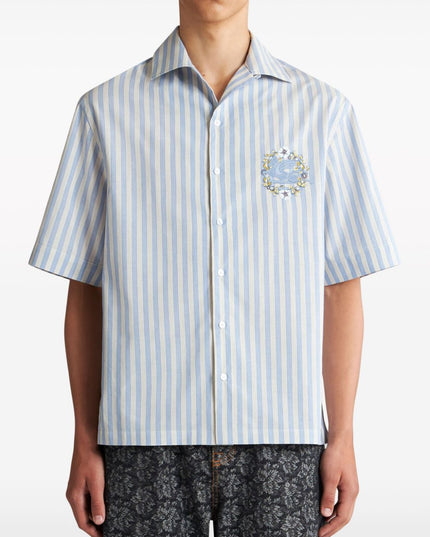 Etro Shirts Clear Blue