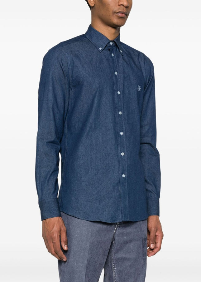 Etro Shirts Blue