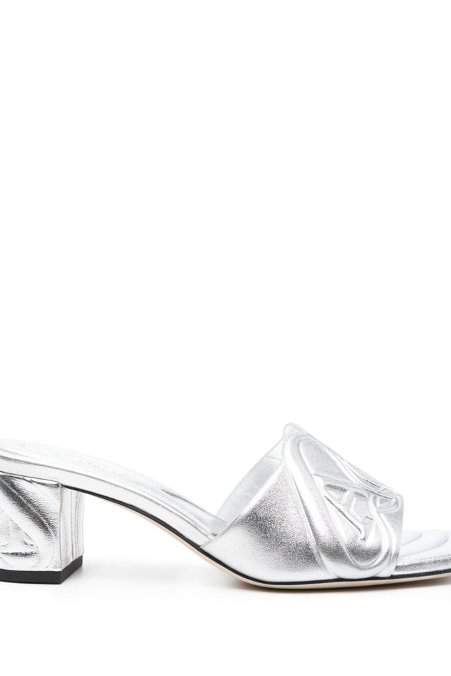 Alexander McQueen Sandals Silver