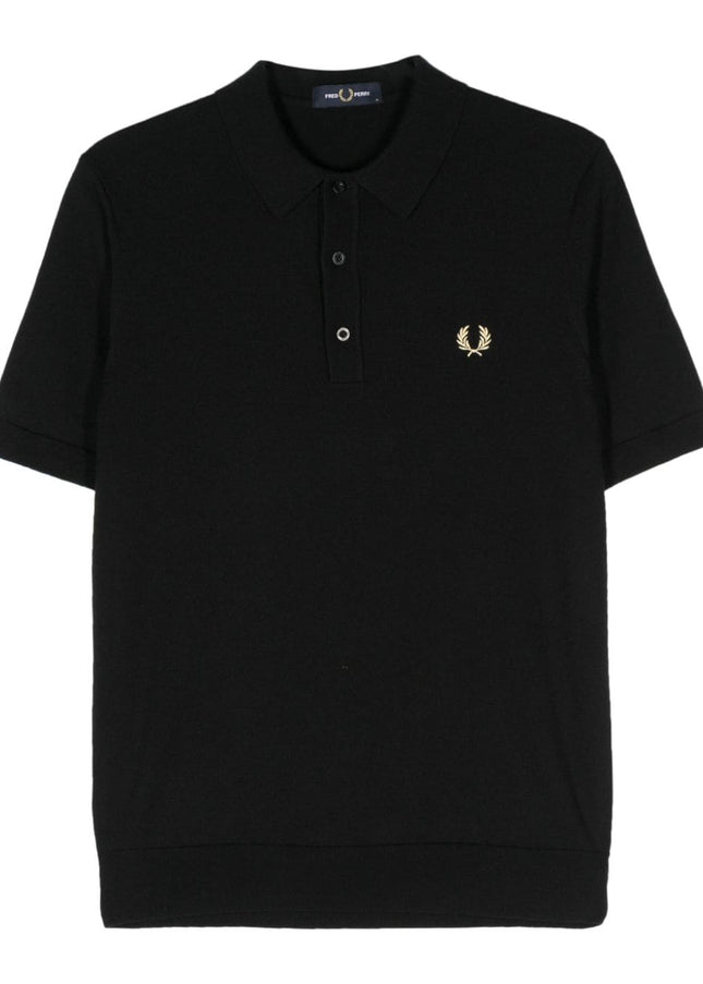 Fred Perry Shirts Black