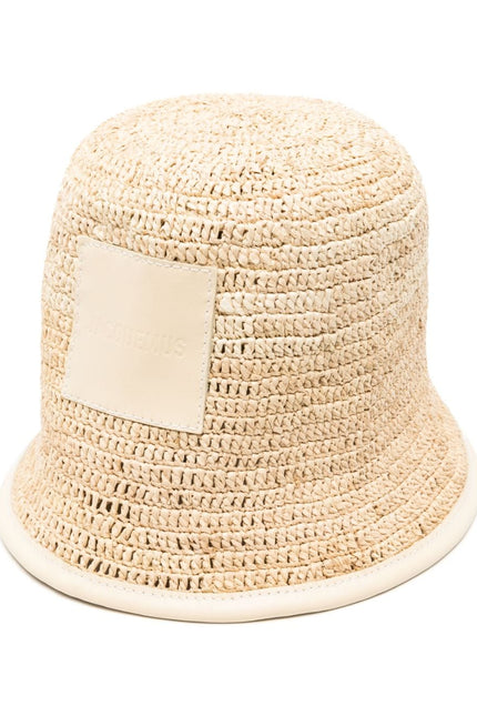 JACQUEMUS Hats Ivory