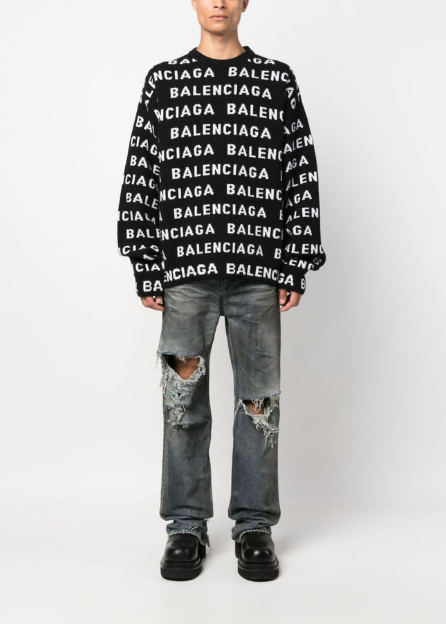 Balenciaga Sweaters Black