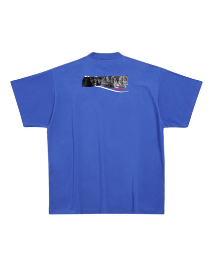 Balenciaga T-shirts and Polos Blue