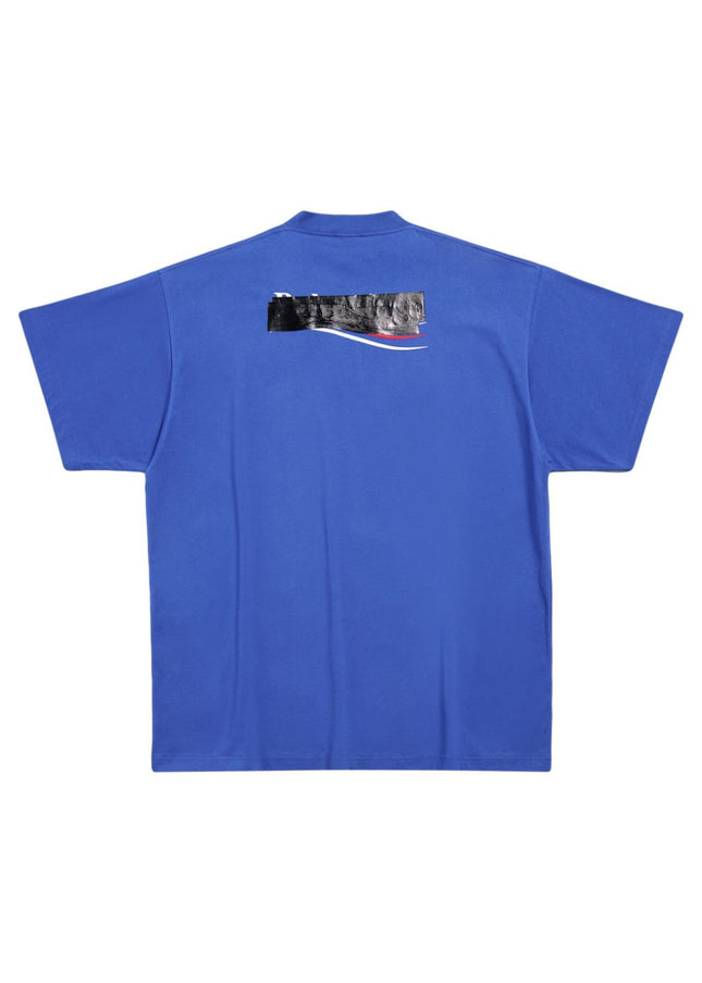 Balenciaga T-shirts and Polos Blue